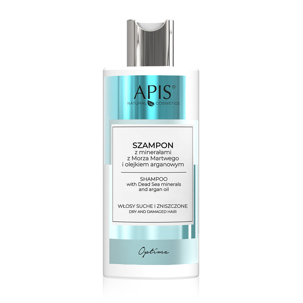 Apis Optima Shampoo with Dead Sea Minerals and Argan Oil 300ml Apis