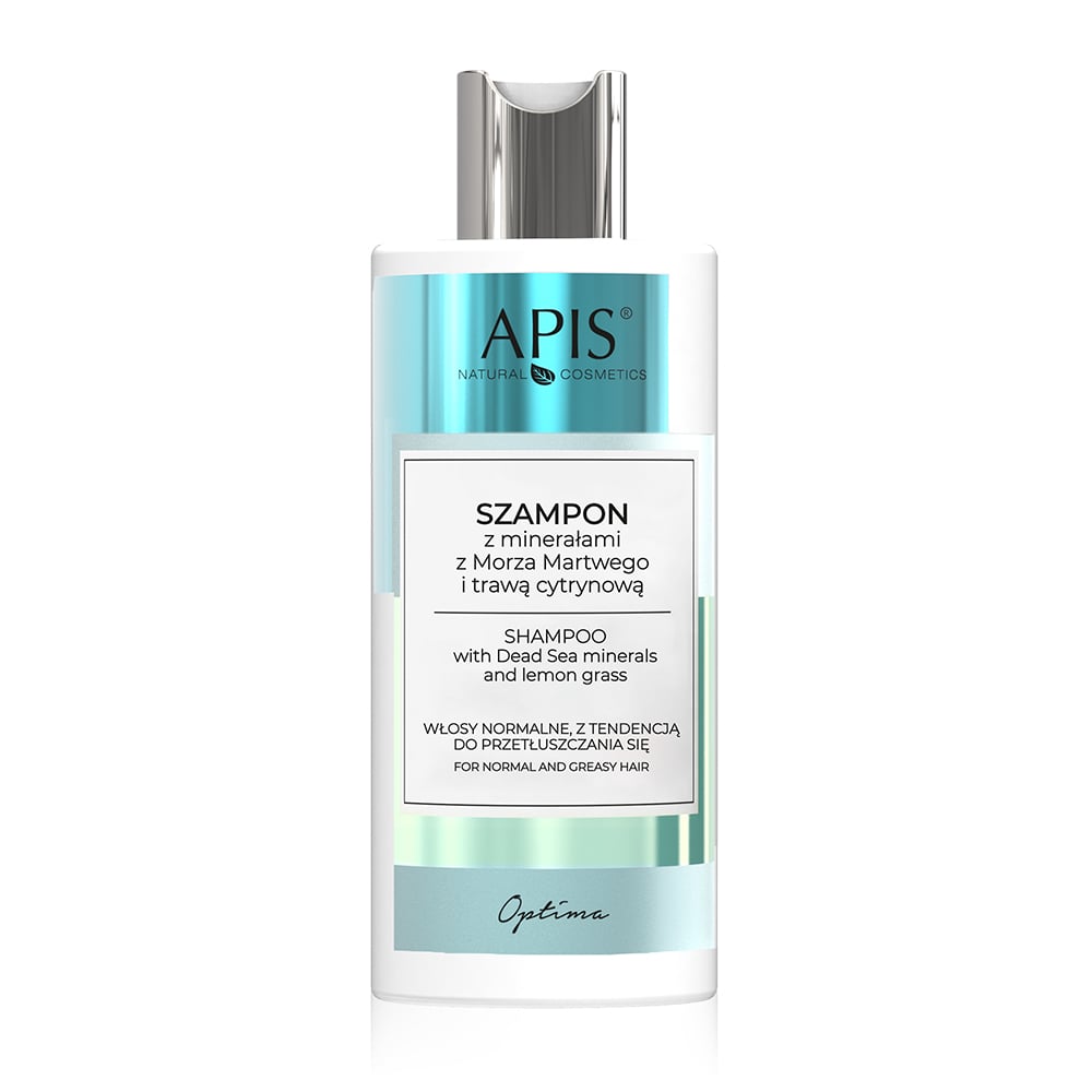 Apis Optima Shampoo with Dead Sea Minerals and Lemon Grass 300ml Apis