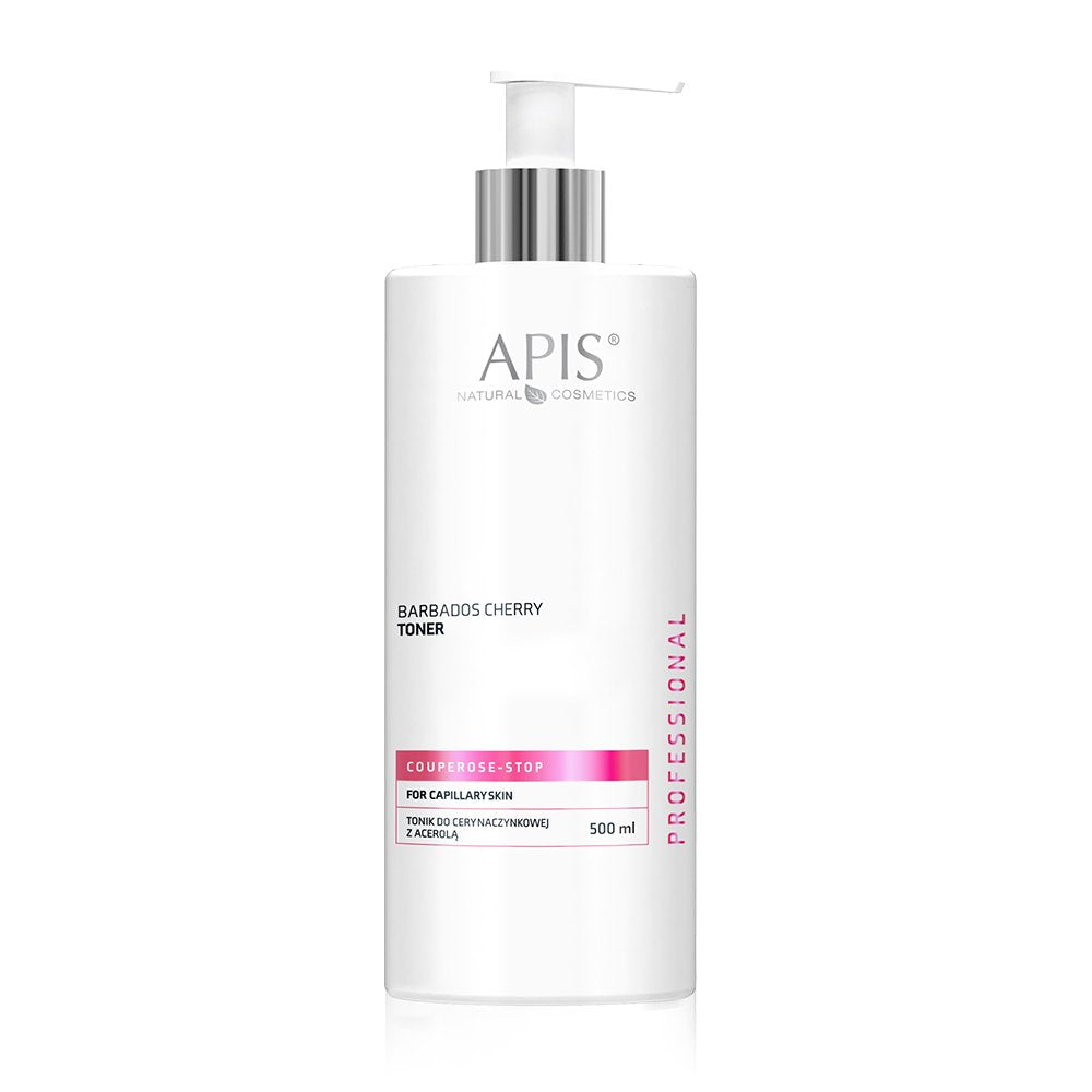 Apis Professional Barbados Cherry Toner for Sensitive and Capillary Skin 500ml Apis