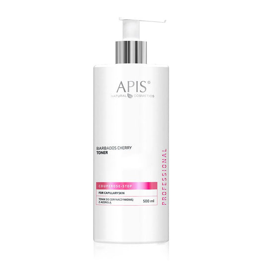 Apis Professional Barbados Cherry Toner for Sensitive and Capillary Skin 500ml Apis