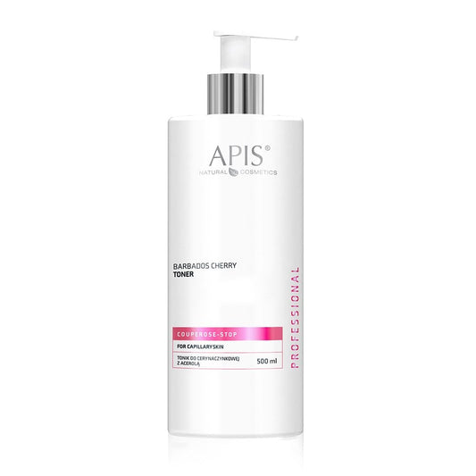 Apis Professional Barbados Cherry Toner for Sensitive and Capillary Skin 500ml Apis