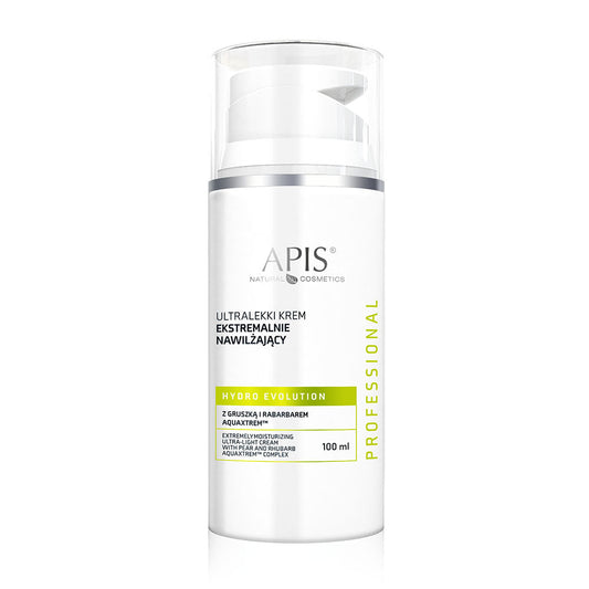 Apis Professional Hydro Evolution Extremely Moisturizing Ultra-Light Cream with Pear and Rhubarb AQUAXTREM™ 100ml Apis