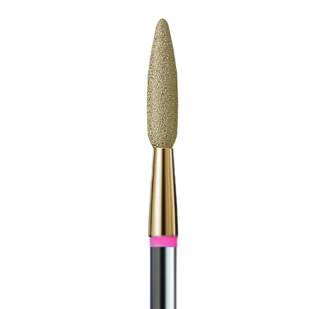 IQ Nails Diamond Nail Drill Bit Flame Shape Dual Grid Delicate and Standard 2.3mm V104.242.LES.023XL_Z IQ Nails