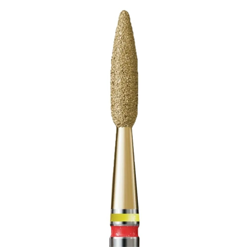 IQ Nails 2in1 Diamond Nail Drill Bit Long Flame Shape Fine 2.5mm V104.243R.EFF.025_Z IQ Nails