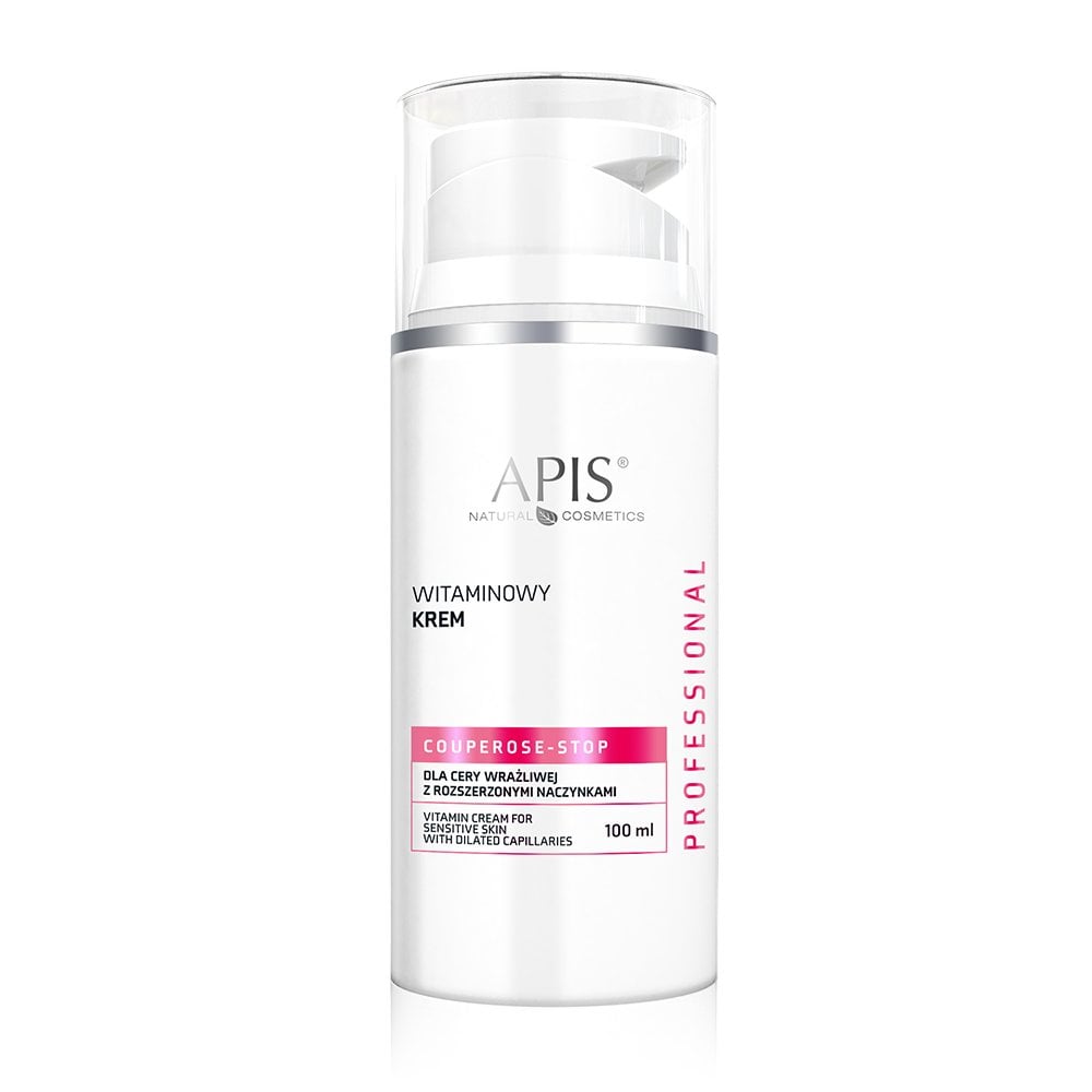 Apis Professional Couperose Stop Vitamin Cream for Sensitive Skin with Dilated Capillaries 100ml Apis