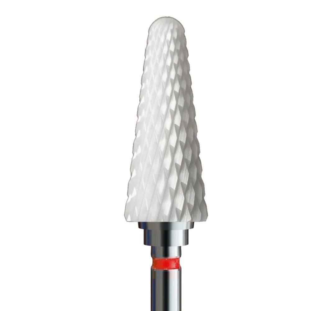 IQ Nails Ceramic Nail Drill Bit Extra Fine Cone Cross Cut 6mm  Z201XF HP.060 IQ Nails