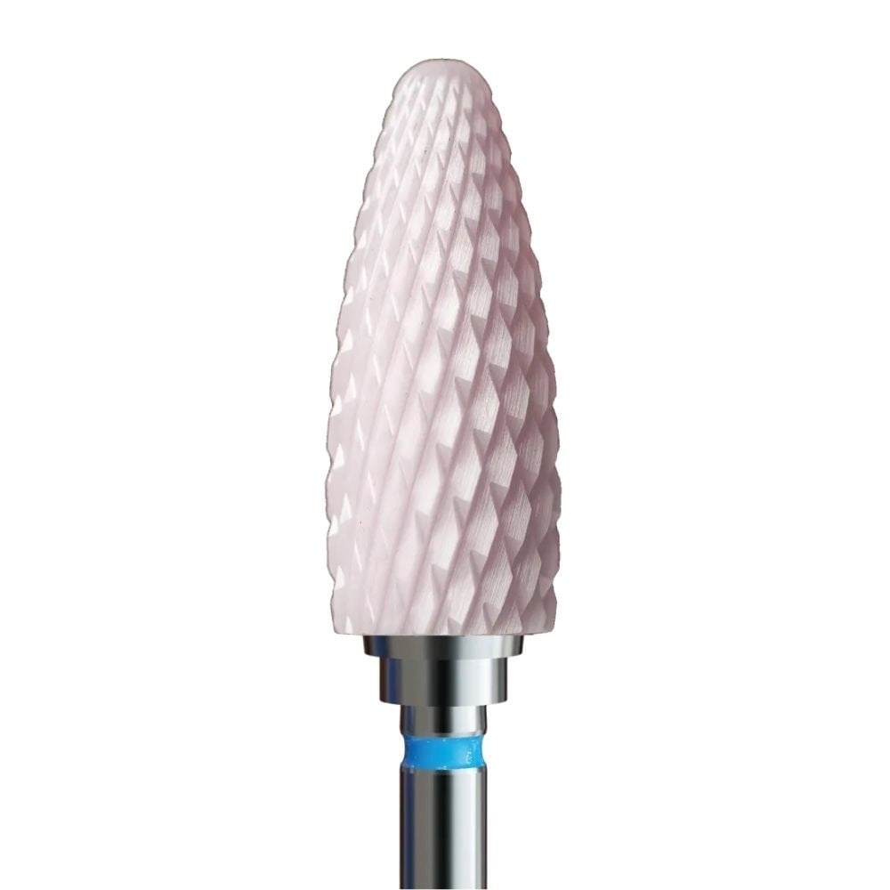 IQ Nails Ceramic Nail Drill Bit Standard Cone Cross Cut 6mm Pink Z274X HP.060_P IQ Nails