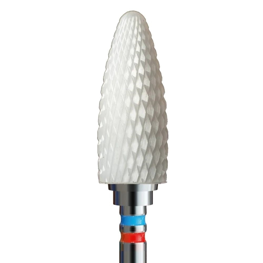 IQ Nails Ceramic Nail Drill Bit Extra Fine Cone Cross Cut 6mm Z274XF HP.060 IQ Nails