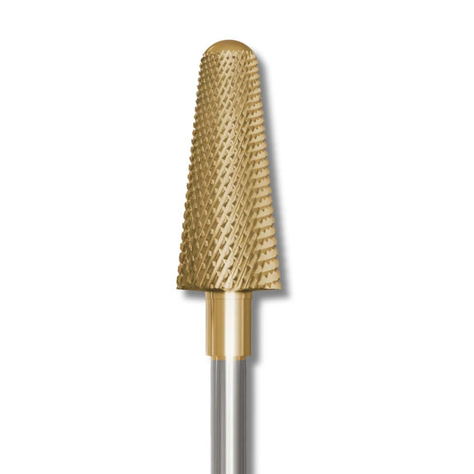 IQ Nails Tungsten Carbide Nail Drill Bit Cone Safe End Special Cross Cuts 6mm ZRN Coating 221XUF 060 IQ Nails