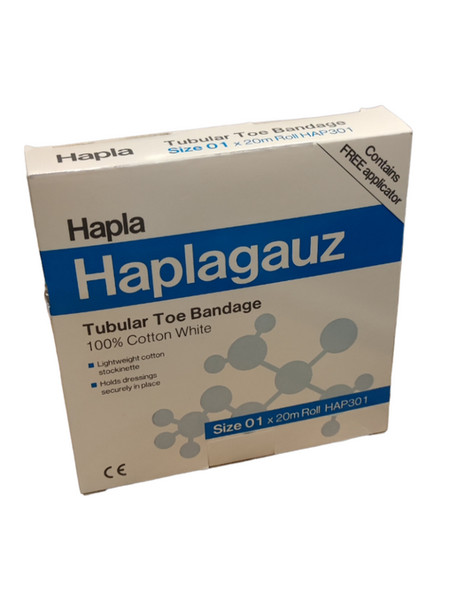 Haplagauz Tubular Toe Bandage 20m size 01 DM one