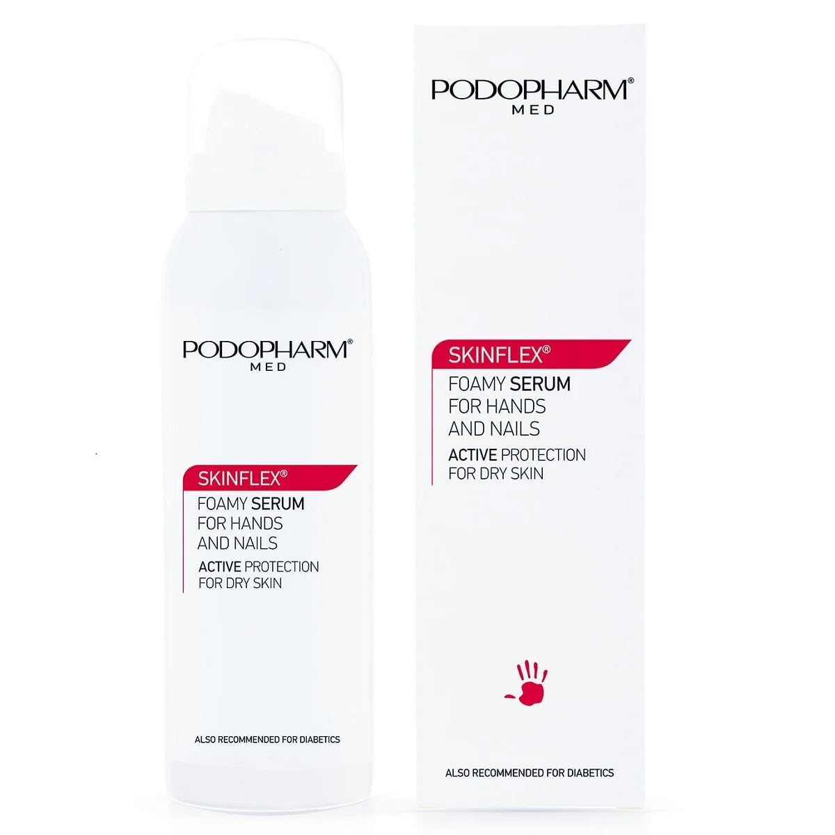 Podopharm Med Skinflex Foamy Serum For Hands And Nails 125ml Podopharm